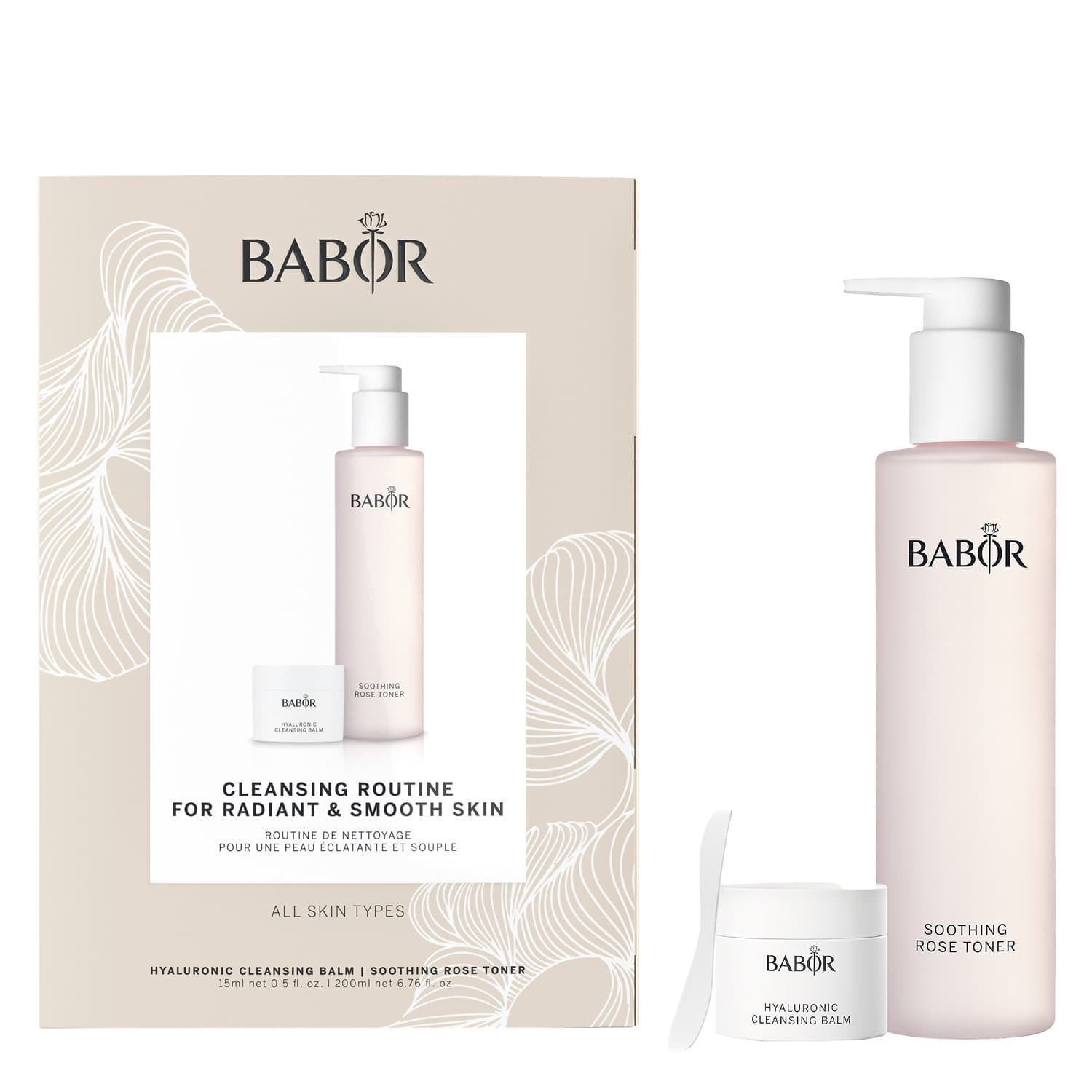 BABOR CLEANSING BALM & SOOTHING ROSE TONER - Imagen 1