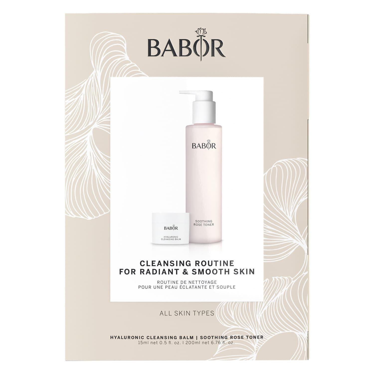 BABOR CLEANSING BALM & SOOTHING ROSE TONER - Imagen 2